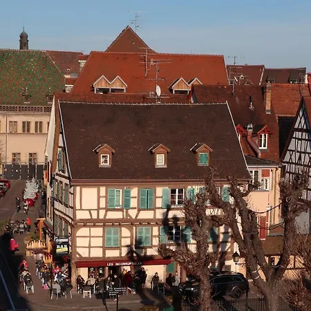Ferienwohnung Sous Les Toits Du Zinc - Climatise Colmar Exterior foto